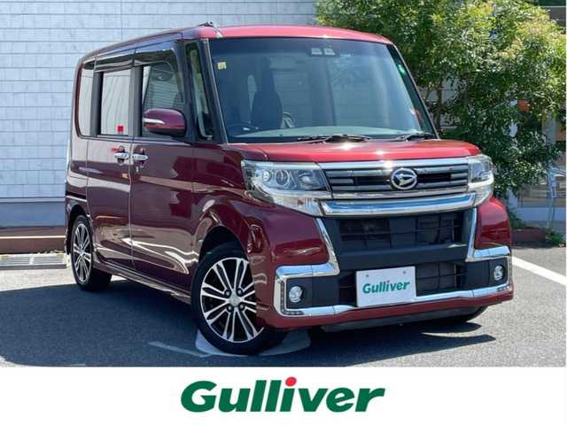 ダイハツ タント カスタム RS トップED SA Ⅲ 愛媛県 2016(平28)年 1.9万km トワイライトオレンジマイカ ワンオーナー　/スマートアシスト/純正ナビ/Bluetooth/HDMI/フルセグ/CD／DVD　/シートヒーター　/両側パワースライドドア　/純正ドライブレコーダー　/コーナーセンサー　/ＬＥＤヘッド　/フォグランプ　/ＥＴＣ　/ドアバイザー/純正フロアマット/純正AW/ABS/横滑り防止装置/オートライト/Wエアバッグ/カーテンエアバッグ
