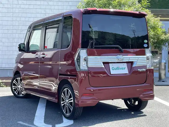 ダイハツ タント カスタム RS トップED SA Ⅲ 愛媛県 2016(平28)年 1.9万km トワイライトオレンジマイカ ワンオーナー　/スマートアシスト/純正ナビ/Bluetooth/HDMI/フルセグ/CD／DVD　/シートヒーター　/両側パワースライドドア　/純正ドライブレコーダー　/コーナーセンサー　/ＬＥＤヘッド　/フォグランプ　/ＥＴＣ　/ドアバイザー/純正フロアマット/純正AW/ABS/横滑り防止装置/オートライト/Wエアバッグ/カーテンエアバッグ