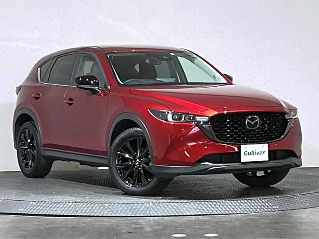 マツダ ＣＸ－５ XD ブラックトーンエディション 愛媛県 2022(令4)年 1.8万km ソウルレッドクリスタルM 10インチ純正ナビ　アラウンドビューモニター　ステアリングヒーター　ヘッドアップディスプレイ　BSM　シートヒーター　ハーフレザー　純正アルミ　D席パワーシート　APPLE Car Play　Bluetooth ETC　LEDヘッドライト　クルーズコントロール（追従有）　フルセグTV　オートライト　オートマチックハイビーム　純正フロアマット　