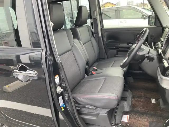 スズキ スペーシア カスタム HYBRID XS 千葉県 2020(令2)年 7万km ブルーイッシュブラックパール3 純正8インチナビ/(フルセグTV/BT/CD/DVD/FM/AM)/リアサーキュレーター/衝突被害軽減システム/車線逸脱警報/ハーフレザーシート/両側パワースライドドア/横滑り防止装置/ビルトインETC/アイドリングストップ/LEDヘッドライト/フォグランプ/オートライト/ウィンカーミラー/電動格納ミラー/純正14インチAW/シートヒーター/シートリフター/プッシュスタート/スマートキー/フロアマット/ドアバイザー/スペアキー/取扱説明書/保証書
