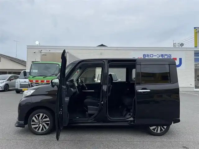 トヨタ ルーミー カスタムG 佐賀県 2020(令2)年 9.2万km ブラックマイカメタリック こちらは現金またはオートローンご利用時の価格です。/自社ローンご希望の方は別途その旨お申付け下さい/・両側電動ドア　/・パナソニックＳＤナビ/フルセグ/ＢＴオーディオ　/・バックカメラ　/・ＥＴＣ　　/・前後コーナーセンサー /・前後ドライブレコーダー　/・禁煙車