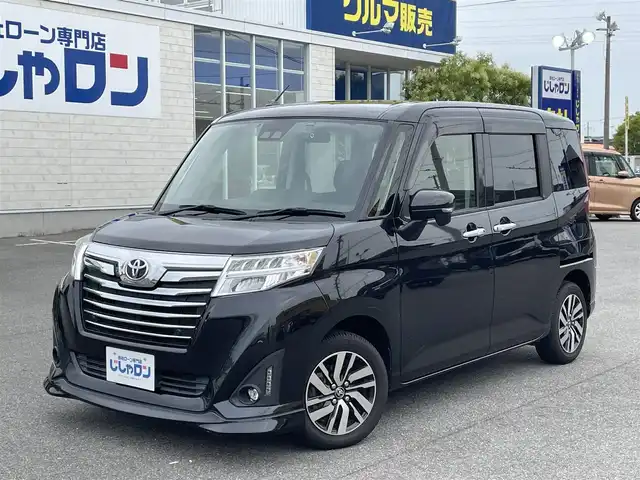 トヨタ ルーミー カスタムG 佐賀県 2020(令2)年 9.2万km ブラックマイカメタリック こちらは現金またはオートローンご利用時の価格です。/自社ローンご希望の方は別途その旨お申付け下さい/・両側電動ドア　/・パナソニックＳＤナビ/フルセグ/ＢＴオーディオ　/・バックカメラ　/・ＥＴＣ　　/・前後コーナーセンサー /・前後ドライブレコーダー　/・禁煙車