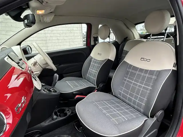 フィアット ５００Ｃ ツインエア ラウンジ 大分県 2020(令2)年 8.6万km 赤 ワンオーナー/純正ディスプレイオーディオ/Bluetooth/ラジオ/beatsサウンドシステム/ETC/革巻きステアリング/ステアリングスイッチ/社外フロアマット/ハーフレザーシート/シガーソケット/USB端子