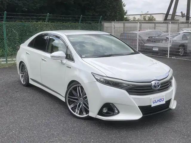 トヨタ ＳＡＩ G 埼玉県 2013(平25)年 12.3万km ホワイトパールクリスタルシャイン (株)IDOMが運営する【じしゃロン鳩ヶ谷店】の自社ローン専用車両になりますこちらは現金またはオートローンご利用時の価格です。自社ローンご希望の方は別途その旨お申付け下さい/車高調車両/純正メーカーナビ/フルセグTV/前方ドライブレコーダー/バックカメラ/プッシュスタート/スマートキー/社外20インチAW/ウッドコンビステアリング/純正オプション:茜ファブリックインテリア/ファブリックシート/オートライト