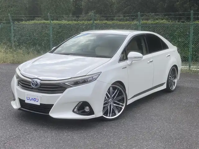 トヨタ ＳＡＩ G 埼玉県 2013(平25)年 12.3万km ホワイトパールクリスタルシャイン (株)IDOMが運営する【じしゃロン鳩ヶ谷店】の自社ローン専用車両になりますこちらは現金またはオートローンご利用時の価格です。自社ローンご希望の方は別途その旨お申付け下さい/車高調車両/純正メーカーナビ/フルセグTV/前方ドライブレコーダー/バックカメラ/プッシュスタート/スマートキー/社外20インチAW/ウッドコンビステアリング/純正オプション:茜ファブリックインテリア/ファブリックシート/オートライト