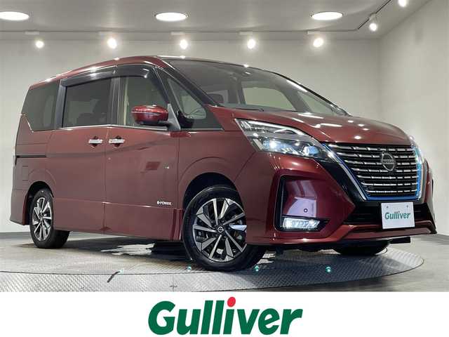 日産 セレナ e－パワー ハイウェイスター V 愛知県 2019(令1)年 5.9万km マルーンレッド 純正１０インチナビ登録時地図SDなし/（Bluetooth/FM/AM/フルセグTV/SD/CD・DVD再生）/アラウンドビュモニター　/プロパイロット　/衝突軽減ブレーキ　/両側パワースライドドア　/ビルトインＥＴＣ　/ブランドスポットモニター　/ドライブレコーダー　/ソナー/ＬＥＤヘッドライト/LEDフォグランプ/プッシュスタート　/　　-スマートキー/純正フロアマット/純正16インチAW/後席サンバイザー