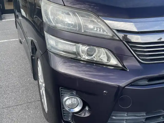 トヨタ ヴェルファイア 2．4Z 茨城県 2014(平26)年 9.7万km ボルドーマイカメタリック 社外ナビ/フリップダウンモニター/バックカメラ/スペアキー/両側パワースライドドア/フロアマット純正/コーナーセンサー/スタッドレスタイヤ付き/ETC