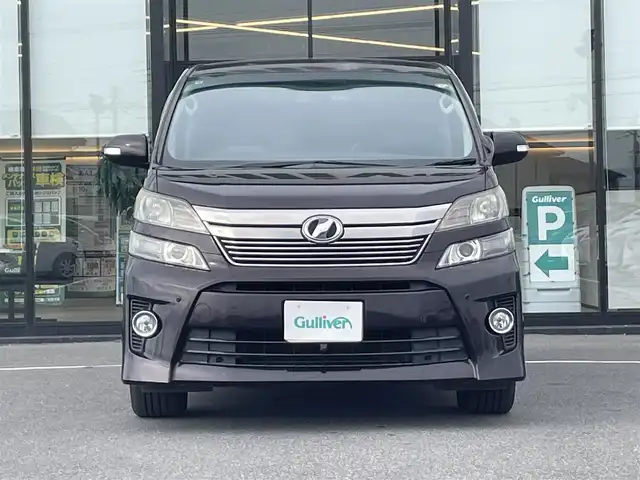 トヨタ ヴェルファイア 2．4Z 茨城県 2014(平26)年 9.7万km ボルドーマイカメタリック 社外ナビ/フリップダウンモニター/バックカメラ/スペアキー/両側パワースライドドア/フロアマット純正/コーナーセンサー/スタッドレスタイヤ付き/ETC