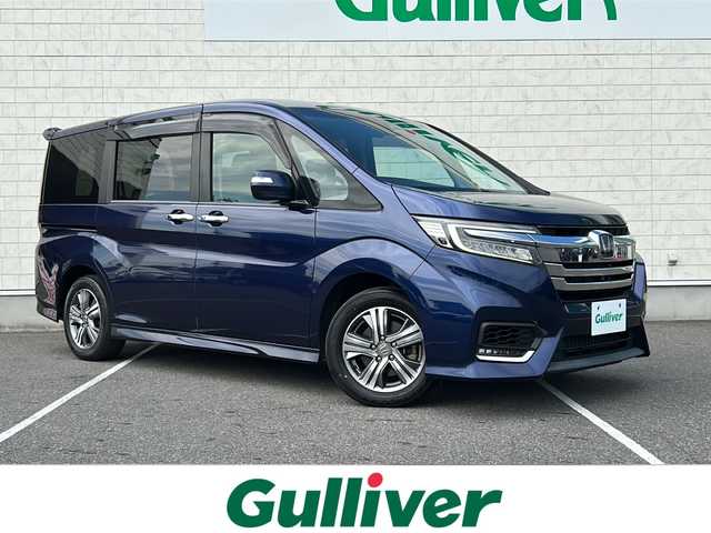 ホンダ ステップワゴン スパーダ eHEV G ホンダS 栃木県 2020(令2)年 6.5万km オブシダンブルーパール 純正ナビ/フルセグＴＶ/Ｂｌｕｅｔｏｏｔｈ/前後ドライブレコーダー/アラウンドビューモニター/フリップダウンモニター/ＥＴＣ/ウォークスルー/両側パワースライドドア/純正フロアマット/コーナーセンサー/電子制御パーキング/クルーズコントロール/ABS/横滑り防止志納/レーンキープアシスト/カーテンエアバック/盗難防止装置/プッシュスタート
