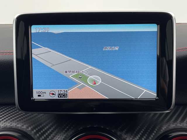 メルセデス・ベンツ Ａ２５０ シュポルト 4MATIC 鹿児島県 2014(平26)年 1.1万km コスモスブラック ワンオーナー/メーカーナビ/(BT/CD/AM/FM/フルセグTV)/バックカメラ/前後コーナーセンサー/パドルシフト/前席シートヒーター/前席パワーシート/シートメモリー/レザーシート/衝突軽減ブレーキ/４WD/ターボ/ETC/純正18インチアルミホイール/純正フロアマット/保証書/取扱説明書