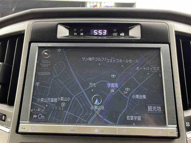 トヨタ クラウン ロイヤル ロイヤル 兵庫県 2013(平25)年 8.3万km ダークブルーマイカ ・純正HDＤナビ（フルセグ・ＢＴ・ＤＶＤ・ＣＤ・ＨＤＤ）/・バックカメラ/・クルーズコントロール/・ビルトインＥＴＣ/・ドライブレコーダー/・ＬＥＤオートライト/・フォグランプ/・ＭＴモード付ＡＴ/・ステアリングリモコン/・オールオートパワーウィンドウ/・純正16インチアルミホイール/・フロアマット/・横滑り防止/・スマートキー/・プッシュスタート/・Ｗ＋サイドエアバック/・カーテンエアバック/・電動格納ミラー/・ウインカーミラー