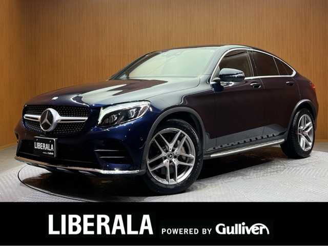 メルセデス・ベンツ ＧＬＣ２２０ d 4マチック クーペ スポーツ 本革 千葉県 2017(平29)年 6.6万km 紺 パノラマSR　/Burmesterサウンド　/黒革シート　/ACC　/ナビ　/TV　/360°Bluetooth接続　/HUD　/シートヒーター　/電動リアゲート　/アクティブパーキング　/アンビエントライト　/衝突軽減B　/BSM　/LKA　/ETC　/ドラレコ