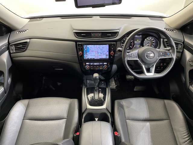 日産 エクストレイル 20Xi 愛媛県 2019(令1)年 7.2万km ブリリアントホワイトパール 純正9インチナビ（ＭＭ５１８Ｄ－Ｌ）/フルセグＴＶ　Bluetooth DVD　ブルーレイ/プロパイロット/アラウンドビューモニター/デジタルインナーミラー/ブラインドスポットモニター/コーナーセンサー/ＬＥＤヘッドライト/ＬＥＤライト/パワーバックドア/ＥＴＣ/ＴＶキャンセラー/電子パーキング/ドライブレコーダー（2DR043）