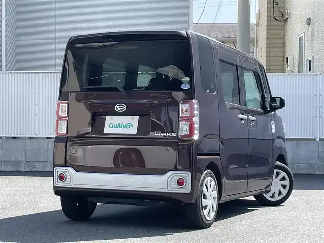 ダイハツ ウェイク L 栃木県 2015(平27)年 1.3万km プラムブラウンクリスタルマイカ 片側パワースライドドア/プッシュスタート/フロアマット/横滑り防止装置/盗難防止装置/保障証/取扱説明書