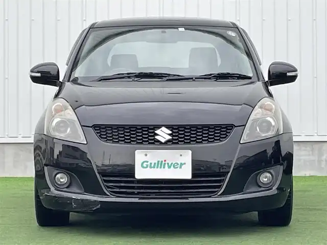 スズキ スイフト XS 香川県 2012(平24)年 6.7万km スーパーブラックパール 登録時走行距離：67071km/クラリオンナビ/　CD BT/クルーズコントロール/HIDヘッドライト/オートライト/フォグランプ/革巻きステアリング/ステアリングスイッチ/パドルシフト/MTモード付AT/横滑り防止装置/ビルトインETC/プッシュスタート/スマートキー