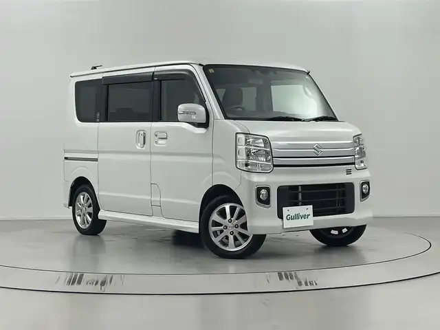スズキ エブリィ ワゴン PZターボ スペシャル 埼玉県 2020(令2)年 4万km パールホワイト 社外ナビ/両側パワースライドドア/電動オートステップ/コーナーセンサー/プッシュスタート/パワーステアリング/パワーウィンドウ/スマートキー/オートライト/レーンキープアシスト/横滑り防止