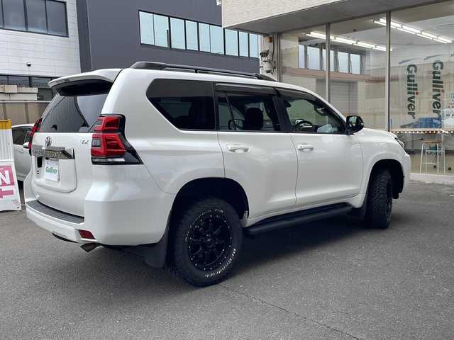 トヨタ ランドクルーザー プラド TX Lパッケージ ブラックED 宮城県 2021(令3)年 6.2万km ホワイトパールクリスタルシャイン 純正ナビ/フルセグTV/Bluetooth/黒レザーシート/D/Nパワーシート/D/Nシートヒーター/D/Nクーラーシート/バックモニター/レーダークルーズコントロール/レーンキープアシスト/プリクラッシュセーフティ/コーナーセンサー/オートライト/オートハイビーム/純正マット