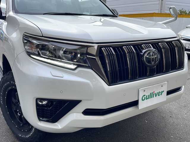 トヨタ ランドクルーザー プラド TX Lパッケージ ブラックED 宮城県 2021(令3)年 6.2万km ホワイトパールクリスタルシャイン 純正ナビ/フルセグTV/Bluetooth/黒レザーシート/D/Nパワーシート/D/Nシートヒーター/D/Nクーラーシート/バックモニター/レーダークルーズコントロール/レーンキープアシスト/プリクラッシュセーフティ/コーナーセンサー/オートライト/オートハイビーム/純正マット
