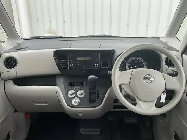 日産 デイズ ルークス S 山形県 2014(平26)年 8.7万km ブラック 純正カーオーディオ/　　【CD AUX AM FM】/両側スライドドア/ベンチシート/アイドリングストップ/電動格納ミラー/ドアバイザー/フロアマット/ABS/リモコンキー