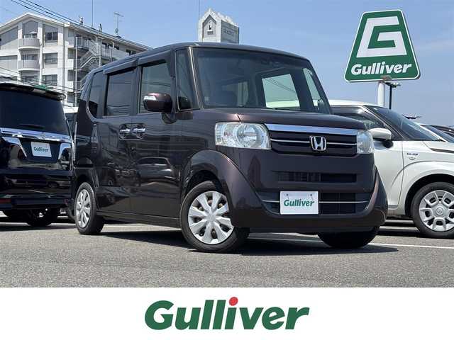ホンダ Ｎ ＢＯＸ G Lパッケージ 大分県 2016(平28)年 8.3万km 茶 ・純正ナビ(CD.DVD.SD.BT)/・バックカメラ/・フルセグテレビ/・衝突軽減ブレーキ/・ETC/・ドライブレコーダー/・片側パワースライドドア/・ステアリングリモコン/・スマートキー