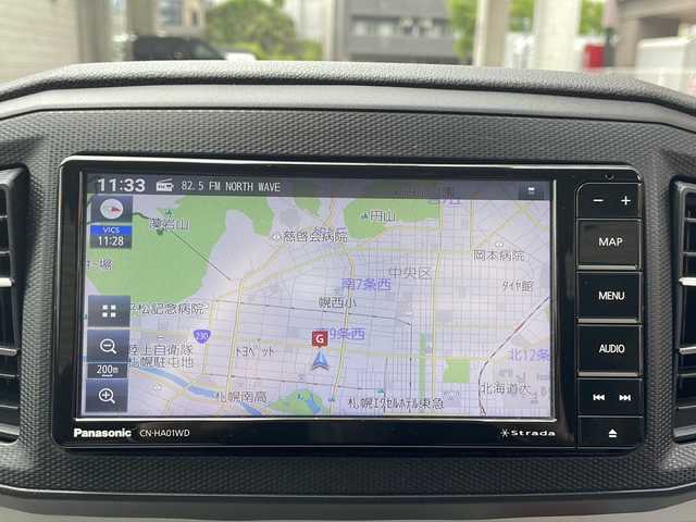 ダイハツ ミラ イース X リミテッド SAⅢ 道央・札幌 2023(令5)年 0.3万km スプラッシュブルーM 登録時2/577km/ワンオーナー/4WD/7インチ社外メモリーナビ/　(フルセグTV/AM/FM/CD/DVD/BT)/バックカメラ/スマートアシストIII/　・衝突回避支援ブレーキ/　・衝突警報機能/　・誤発進抑制制御機能/　・車線逸脱警報機能/　・先行車発進お知らせ機能/　・オートハイビーム/ヒルホールドアシスト/リヤクリアランスソナー/横滑り防止機能/前方ドライブレコーダー/純正フロントロアスカート/純正サイドストーンガード/純正ラバーマット/LEDヘッドライト/LEDフォグライト/社外AW付冬タイヤ積込/スペアキー