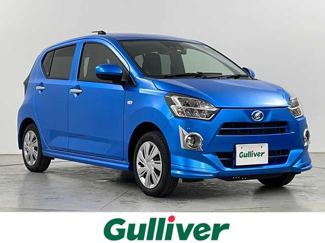 ダイハツ ミラ イース X リミテッド SAⅢ 道央・札幌 2023(令5)年 0.3万km スプラッシュブルーM ・4WD/・7インチ社外メモリーナビ　/・フルセグTV/AM/FM/CD/DVD/BT/・ワンオーナー/・バックカメラ/・スマートアシストIII/・衝突回避支援ブレーキ/・衝突警報機能/・誤発進抑制制御機能/・車線逸脱警報機能/・先行車発進お知らせ機能/・オートハイビーム/・ヒルホールドアシスト/・リヤクリアランスソナー/・横滑り防止機能/・前方ドライブレコーダー/・純正フロントロアスカート/・純正サイドストーンガード/・純正ラバーマット/・LEDヘッドライト/・LEDフォグライト/・社外AW付冬タイヤ積込/・スペアキー
