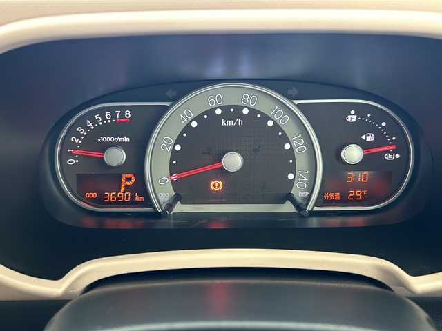ダイハツ ミラ ココア プラスX 岐阜県 2016(平28)年 3.7万km ムースピンクパール ワンオーナー/純正7インチSDナビ/　(AM/FM/CD/DVD/Bluetooth/フルセグTV)/ドライブレコーダー前後/インテリジェントキー/スペアキー/取説、保証書/純正フロアマット/純正ドアバイザー/純正ホイールキャップ/LEDヘッドライト/ETC/オートエアコン/電動格納ミラー