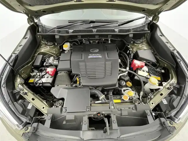 スバル フォレスター ハイブリッド アドバンス 千葉県 2022(令4)年 1.1万km ＤグリーンＭ 禁煙車/４WD/アイサイト/サンルーフ/パワーバックドア/・先行車発進システム/・クリアランスソナー/・ブラインドスポットモニター/・レーンキープアシスト/・レーダークルーズコントロール/社外8インチメモリナビ/・型番：MDV-S809L/・CD/DVD/Bluetooth/フルセグTV/・バックカメラ、フロントカメラ、サイドカメラ/・ETC/・デジタルインナーミラー/革巻きステアリング/・ステアリングスイッチ/・ステアリングヒーター/・パドルシフト/電子パーキング/・ブレーキホールド/レザーシート/・DNパワーシート/・D席メモリ付き/・全席シートヒーター/MT付きAT/社外フロアマット/純正ドアバイザー/純正18インチAW/電動格納ウインカーミラー/オートライト/・LEDヘッドライト/・LEDフォグランプ/・ヘッドライトイベライザー/・ヘッドライトウォッシャー/プッシュスタート/・スマートキー/・スペアキー