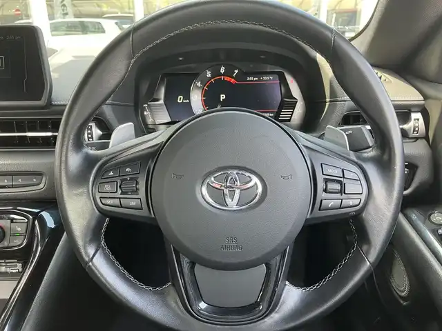 トヨタ スープラ SZ－R 山口県 2019(令1)年 7.9万km プロミネンスレッド 純正ナビ＆フルセグTV/　＆バックカメラ/純正LEDヘッドライト/純正フォグ（前後）/純正18インチアルミ/純正コーナーセンサー/スマートキー/エンジンプッシュスタート/オートライト/パドルシフト/パワーシート＆シートヒーター/ETC