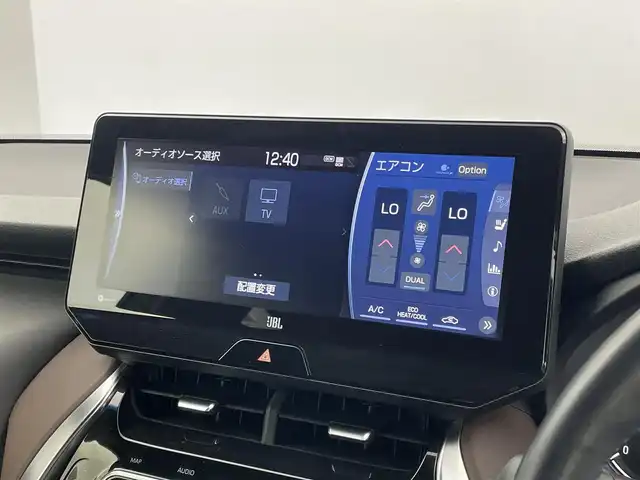 トヨタ ハリアー Z レザーパッケージ 埼玉県 2022(令4)年 3.6万km ブラック モデリスタエアロ　メーカーナビ　バックカメラ　ＢＳＭ　ＨＵＤ　ＪＢＬサウンド　セーフティセンス　レーダークルーズ　ビルトインＥＴＣ２．０　デジタルインナーミラー　ステアリングヒーター　メモリシート