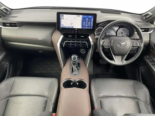 トヨタ ハリアー Z レザーパッケージ 埼玉県 2022(令4)年 3.6万km ブラック モデリスタエアロ　メーカーナビ　バックカメラ　ＢＳＭ　ＨＵＤ　ＪＢＬサウンド　セーフティセンス　レーダークルーズ　ビルトインＥＴＣ２．０　デジタルインナーミラー　ステアリングヒーター　メモリシート