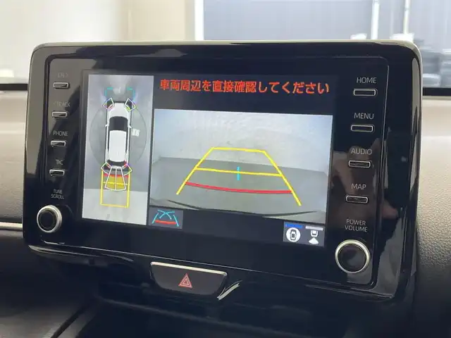 トヨタ ヤリスクロス ハイブリッド Z 滋賀県 2023(令5)年 3.5万km ブラックマイカ/ベージュ 2トーン 純正８インチディスプレイオーディオ/(AM/FM/USB/MiraCast/Bluetooth)/ＢＳＭ/全方位/シートヒータ－/ＥＴＣ/ハーフレザーシート/ステアリングヒーター/オートライト/オートハイビーム/ＬＥＤ/トヨタセーフティーセンス/電子パーキング/オートホールドブレーキ/プッシュスタート/スマートキー