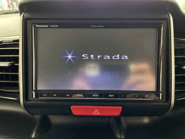 ホンダ Ｎ ＢＯＸ カスタム G ターボパッケージ 岐阜県 2013(平25)年 10.9万km プレミアムゴールドパープルパール 社外SDナビ/CD/DVD/Bluetooth/SD/フルセグTV/両側パワースライドドア/クルーズコントロール/パドルシフト/ステアリングリモコン/革巻きステアリング/電動格納ミラー/オートHIDヘッドライト/オートエアコン/スマートキー/スペアキー/プッシュスタート/純正フロアマット/純正15インチアルミホイール/無限ドアバイザー