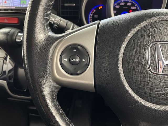 ホンダ Ｎ ＢＯＸ カスタム G ターボパッケージ 岐阜県 2013(平25)年 10.9万km プレミアムゴールドパープルパール 社外SDナビ/CD/DVD/Bluetooth/SD/フルセグTV/両側パワースライドドア/クルーズコントロール/パドルシフト/ステアリングリモコン/革巻きステアリング/電動格納ミラー/オートHIDヘッドライト/オートエアコン/スマートキー/スペアキー/プッシュスタート/純正フロアマット/純正15インチアルミホイール/無限ドアバイザー