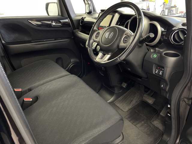 ホンダ Ｎ ＢＯＸ カスタム G ターボパッケージ 岐阜県 2013(平25)年 10.9万km プレミアムゴールドパープルパール 社外SDナビ/CD/DVD/Bluetooth/SD/フルセグTV/両側パワースライドドア/クルーズコントロール/パドルシフト/ステアリングリモコン/革巻きステアリング/電動格納ミラー/オートHIDヘッドライト/オートエアコン/スマートキー/スペアキー/プッシュスタート/純正フロアマット/純正15インチアルミホイール/無限ドアバイザー