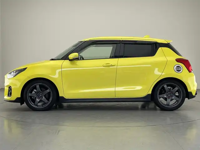 スズキ スイフト スポーツ 愛知県 2020(令2)年 4.6万km チャンピオンイエロー 純正ナビ　シートヒーター　禁煙　追従クルコン　ＴＶ　ミラー型前後ドラレコ　純正フロアマット　ＬＥＤライト　オートハイビーム　レーダーブレーキサポート　スマートキー　純正アルミ４本積込　フォグ　衝突軽減