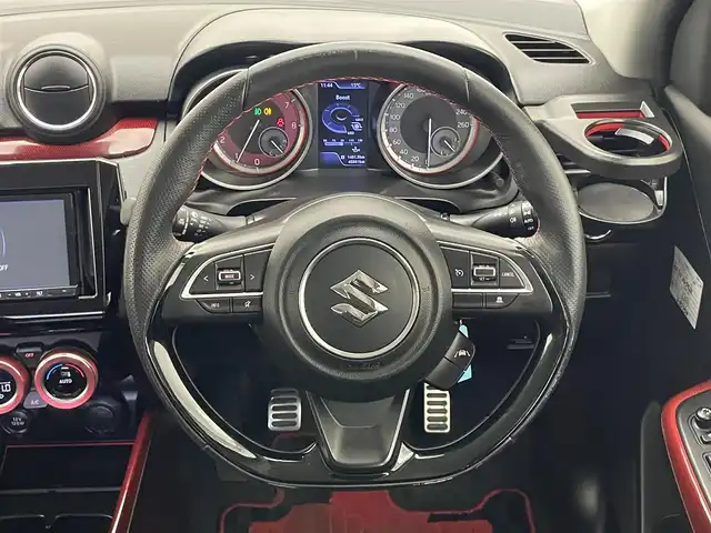 スズキ スイフト スポーツ 愛知県 2020(令2)年 4.6万km チャンピオンイエロー 純正ナビ　シートヒーター　禁煙　追従クルコン　ＴＶ　ミラー型前後ドラレコ　純正フロアマット　ＬＥＤライト　オートハイビーム　レーダーブレーキサポート　スマートキー　純正アルミ４本積込　フォグ　衝突軽減