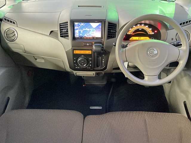 日産 ルークス X アイドリングストップ 大阪府 2012(平24)年 4.8万km ブルーイッシュブラック ワンオーナー/純正ナビ/（CD・ワンセグ）/プッシュスタート/片側パワースライドドア/電動格納ミラー/純正フロアマット/バックカメラ/スペアキー1本あり