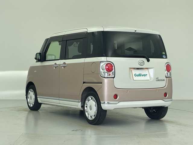 ダイハツ ムーヴ キャンバス G メイクアップ リミテッド　SAⅢ 愛知県 2019(平31)年 4.7万km パールホワイトⅢ/ライトローズマイカメタリックⅡ 2トーン ワンオーナー/禁煙車/ストラーダメモリナビ・フルセグＴＶ/CD/DVD/Ｂｌｕｅｔｏｏｔｈ再生/パノラミックビューモニター/両側パワースライドドア/ステアリングリモコン/純正LEDヘッドライト/ドライブレコーダー