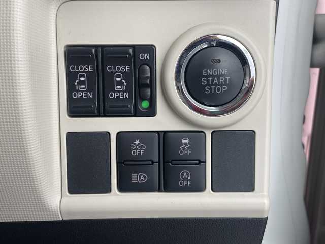 ダイハツ ムーヴ キャンバス G メイクアップ リミテッド　SAⅢ 愛知県 2019(平31)年 4.7万km パールホワイトⅢ/ライトローズマイカメタリックⅡ 2トーン ワンオーナー/禁煙車/ストラーダメモリナビ・フルセグＴＶ/CD/DVD/Ｂｌｕｅｔｏｏｔｈ再生/パノラミックビューモニター/両側パワースライドドア/ステアリングリモコン/純正LEDヘッドライト/ドライブレコーダー