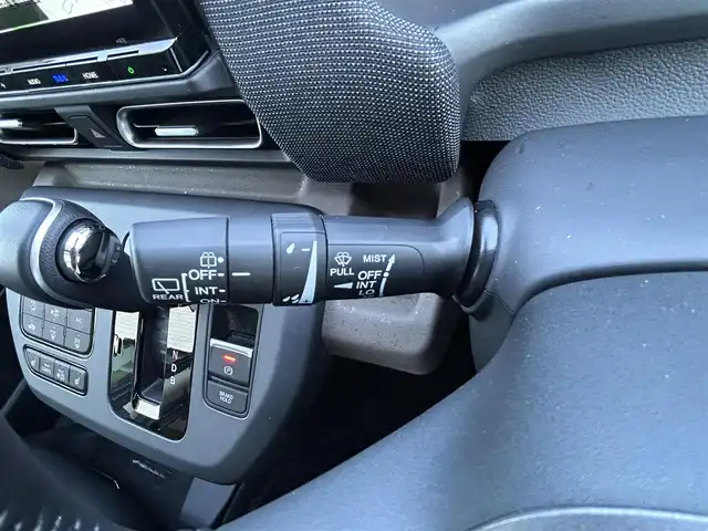 ホンダ フリード ハイブリット e:HEV AIR EX 群馬県 2024(令6)年 3万km トワイライトミストブラックパール 純正11.4インチナビ/  (CD/DVD/MSV/SD/USB/BT)/フルセグTV/全方位カメラ/両側パワースライド/ホンダセンシング/　・衝突軽減ブレーキ/　・後方誤発信制御/　・歩行者事故低減ステアリング/　・車線維持支援システム/　・渋滞追従付きアクティブクルコン/　・誤発進制御/　・オートハイビーム/　・ブラインドスポットインフォメーション/　・パーキングセンサー/　・レーンキープアシスト/ETC/オートホールド/シートヒーター/ハーフレザー/リアクーラー/無限エアロ/無限アルミ/リアツインモニター(アルパイン)/フルLEDヘッドライト/純正フロアマット/純正ドアバイザー