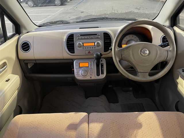 日産 モコ E 千葉県 2010(平22)年 3.9万km ノクターンブルーパール 純正オーディオ(AM/FM/CD)/ヘッドライトレベライザー/純正フロアマット/ドアバイザー