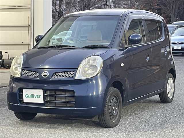 日産 モコ E 千葉県 2010(平22)年 3.9万km ノクターンブルーパール 純正オーディオ(AM/FM/CD)/ヘッドライトレベライザー/純正フロアマット/ドアバイザー