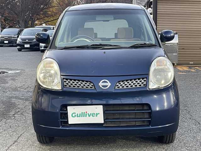 日産 モコ E 千葉県 2010(平22)年 3.9万km ノクターンブルーパール 純正オーディオ(AM/FM/CD)/ヘッドライトレベライザー/純正フロアマット/ドアバイザー