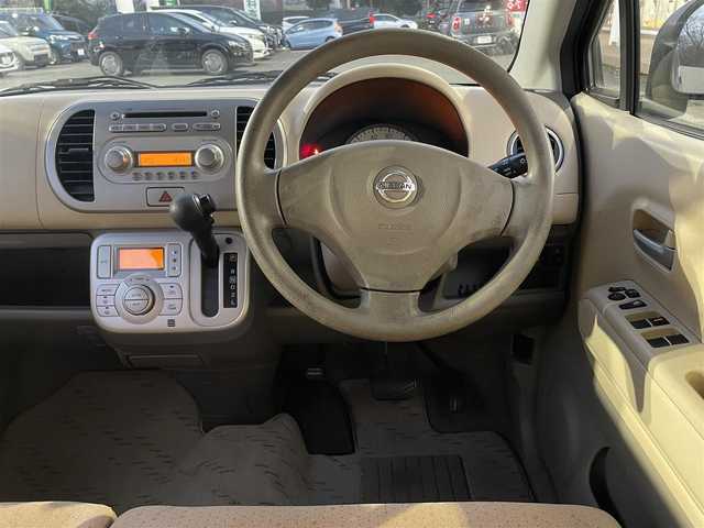 日産 モコ E 千葉県 2010(平22)年 3.9万km ノクターンブルーパール 純正オーディオ(AM/FM/CD)/ヘッドライトレベライザー/純正フロアマット/ドアバイザー