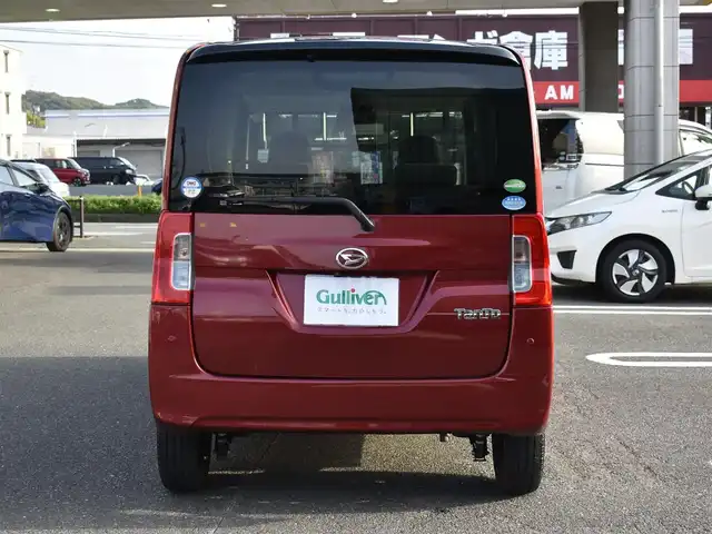 ダイハツ タント L リミテッド SAⅢ 福岡県 2019(平31)年 3万km ファイアークォーツレッドM ワンオーナー/スマートアシスト3/純正メモリナビ/フルセグTV/CD/DVD/BT/バックカメラ/両側スライドドア/キーレスエントリー/オートハイビーム/保証書/取扱説明書