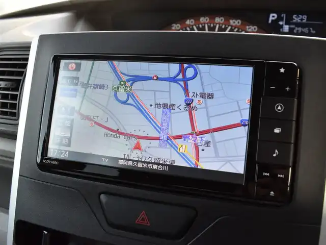 ダイハツ タント L リミテッド SAⅢ 福岡県 2019(平31)年 3万km ファイアークォーツレッドM ワンオーナー/スマートアシスト3/純正メモリナビ/フルセグTV/CD/DVD/BT/バックカメラ/両側スライドドア/キーレスエントリー/オートハイビーム/保証書/取扱説明書