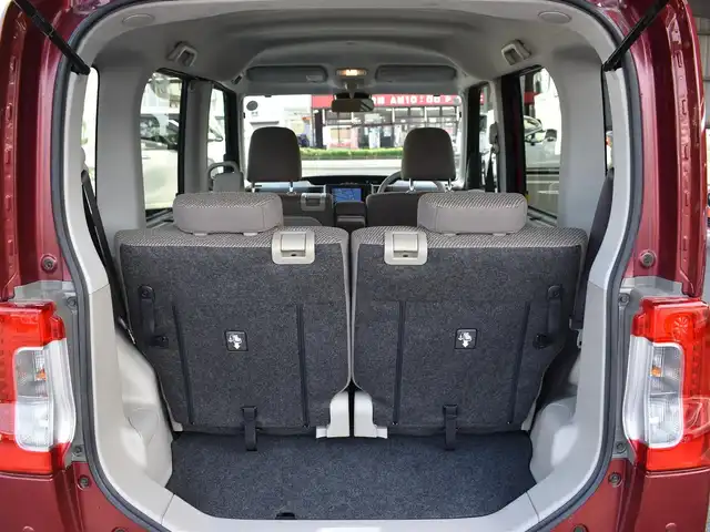 ダイハツ タント L リミテッド SAⅢ 福岡県 2019(平31)年 3万km ファイアークォーツレッドM ワンオーナー/スマートアシスト3/純正メモリナビ/フルセグTV/CD/DVD/BT/バックカメラ/両側スライドドア/キーレスエントリー/オートハイビーム/保証書/取扱説明書
