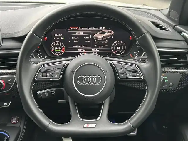アウディ Ｓ４ アバント 福岡県 2019(令1)年 3.7万km グレイシアホワイトメタリック ワンオーナー/純正ディーラーナビ/(フルセグ・Bluetooth・DVD・ラジオ)/サンルーフ/パドルシフト/レーダークルーズコントロール/パーキングアシスト/アイドリングストップ/横滑り防止装置/クリアランスソナー/アラウンドビューモニター/電動パーキングブレーキ/前後ドライブレコーダー/前席シートヒーター/パワーバックドア/メモリシート/純正フロアマット/純正アルミホイール/プッシュスタート/ルーフレール/取扱説明書/保証書/スペアキー×1
