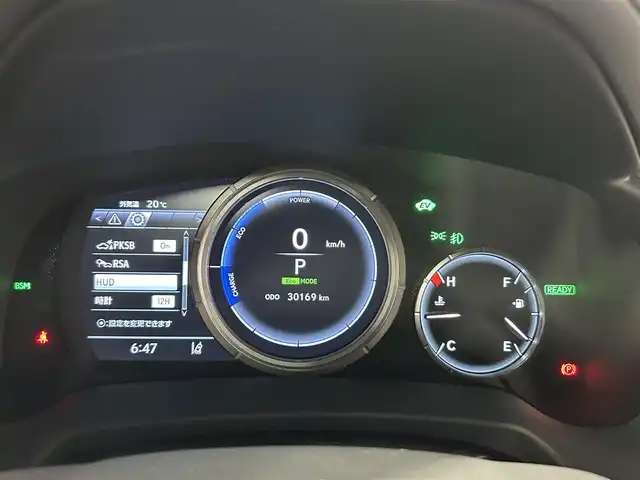 レクサス ＲＸ 450h Fスポーツ 大阪府 2020(令2)年 3.1万km ホワイトノーヴァガラスフレーク サンルーフ　本革シート　純正ナビＴＶ　３６０カメラ　３眼ＬＥＤ　シーケンシャル　電動リアゲート　パワーシート／ヒーター／エアコン　ハンドルヒーター　衝突軽減　レーダーＣ　ＢＳＭ　クリアランスソナー